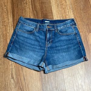 Old Navy cuffed jean shorts, like new
